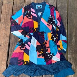 Anthropologie Maeve Drop Waist Dress